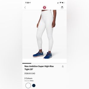 *RARE* Lululemon new ambition leggings